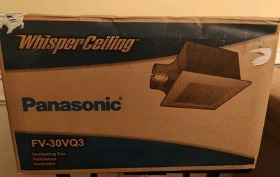 Panasonic WhisperCeiling FV-30VQ3  Ceiling Surface Mount Bathroom Exhaust Fan - Image 1 of 2