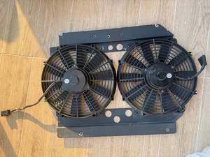 Custom Nissan s14 Silvia Sr20det Electric Dual Fan Kit 180sx 200sx 240sx s15 - Picture 1 of 17
