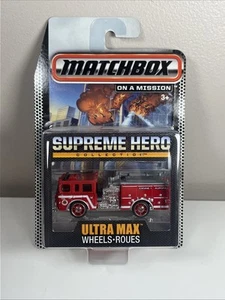 Matchbox Supreme Fire Red Ultra Max New ENGINE A19 - Picture 1 of 3