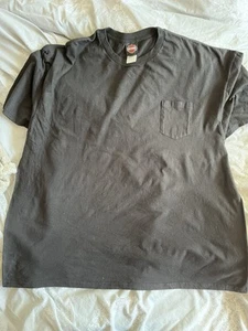 Harley Davidson Black Pocket T Shirt 5XL - Picture 1 of 8