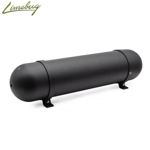 Serbatoio aria 4 galloni MOA senza cuciture alluminio nero satinato (5 porte NPT) Air Ride - Foto 1 di 1