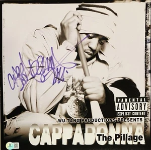CAPPADONNA Autographed Signed 12x12 Photo Album Flat BAS COA Wu Tang/The Pillage - Picture 1 of 2