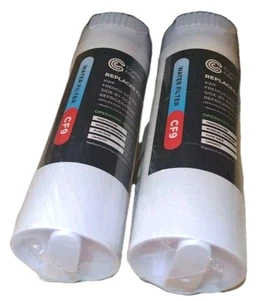 2 Sealed Crystala CF9 Refrigerator Water Filters GE XWF - Picture 1 of 6