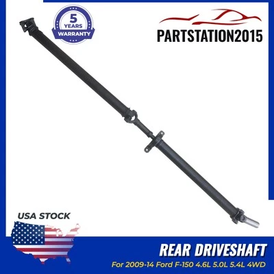 For 2009-14 Ford F-150 4.6L 5.0L 5.4L 4WD 157" WB Rear Prop Drive Shaft Assembly - Image 1 of 4