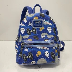 Loungefly Star Wars A New Hope Chibi Figuren Mini Rucksack Disney Parks - Bild 1 von 6