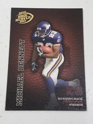 Michael Bennett Minnesota Vikings 2003 Playoff Hogg Heaven Card #84 - Image 1 of 2