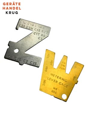 MARKENLOS Einstelllehre ZAMA WALBRO Vergaser für Stihl HUSQVARNA Werkzeug