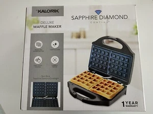 Kalorik Sapphire Diamond Deluxe Waffle Maker NIB - Picture 1 of 2