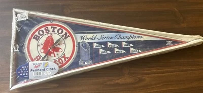Boston Red Sox Clock World Series Champions Vintage 2004 - Image 1 of 4