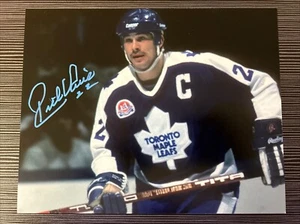 RICK VAIVE TORONTO MAPLE LEAFS NHL Signed Autographed 8x10 Photo With Proof V - Bild 1 von 4