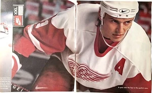 Pubblicità stampa sergei fedorov anni 90 ali rosse Nike - Foto 1 di 1