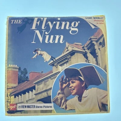 SEALED Gaf B495 The Flying Nun Sally Field TV Series view-master Reels Packet - Image 1 of 2