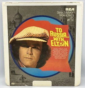 Vintage 1979 To Russia... With Elton John CED Video Disk RCA Home Video Untested - Picture 1 of 3