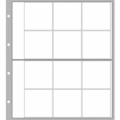 SAFE 8562 PA Designo-Münzblatt 12 Fächer / per 5