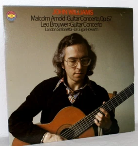 Arnold & Brouwer Guitar Concerti by John Williams 33RPM Stereo 1978 CBS M 36680 - Picture 1 of 11
