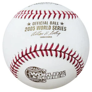 Rawlings Official 2005 World Series Baseball (Chicago White Sox vs Astros) - Picture 1 of 1