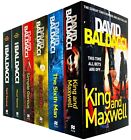 King and Maxwell Serie 6 Bücher Sammlung Set von David Baldacci Zweiterteil 