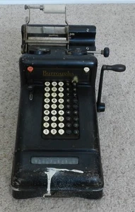 Macchina aggiunta meccanica usata vintage Burroughs classe 3 numero 3-862299 - Foto 1 di 10