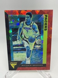 2020-21 Panini Flux Malcolm Brogdon #67 Red Cracked Ice PRIZM Pack-Fresh