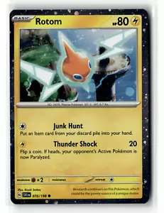 Cartas y productos diversos Rotom (Cosmos Holo) #070/198 tarjeta Pokémon promocional - Imagen 1 de 2