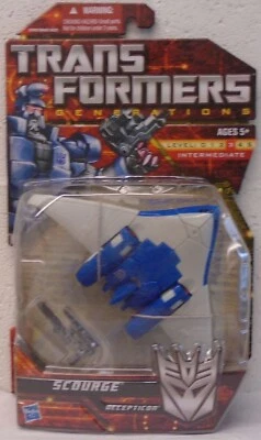 Transformers Generations Scourge Deluxe Class Decepticon Recon Jet CHUG 2010 - Image 1 of 2
