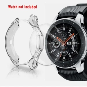 High Definition Screen Protector Case for Samsung Galaxy Watch 46mm SM-R800N NEW - Photo 1 sur 4