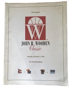 The Inaugural John R Wooden Classic Magazine December, 3 1994 - Picture 1 of 4