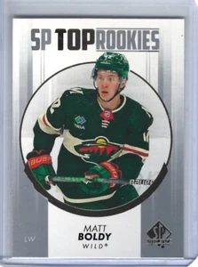 2022-23 SP Authentic Top Rookies #TR2 Matt Boldy - Picture 1 of 2