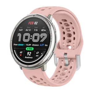 For Huami Amazfit Active 2 Silicone Sport Band Strap Replacement Bracelet Wrist - Picture 1 of 64