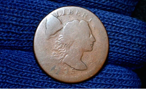 1795 LARGE CENT* Plain Edge *GOOD Details* BROWN BEAUTY *Get 5% Off at Checkout Cover