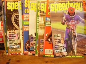 JOB LOT X 17 SPEEDWAY STAR MAGAZINES 1998 PAUL HURRY CRAIG WATSON SCOTT NICHOLS - Picture 1 of 18