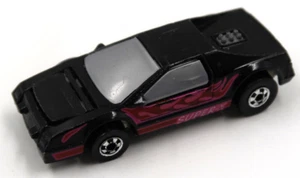 Vintage 1983 Hot Wheels Crack Ups Super X Black Sport Crasher Die Cast Car - Bild 1 von 7