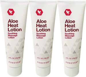 Forever Living Heat Aloe Heat Lotion 3 pieces