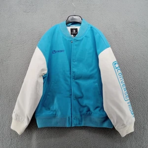 Converse X FRGMT Jacket Mens Large Blue Varsity Aquarius Hiroshi Fujiwara - Picture 1 of 11
