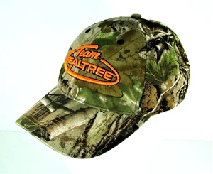 Team Realtree Camo Baseball Cap Snap Back Adjustment Embroidered Logo - Picture 1 of 6