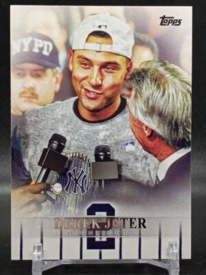 Derek Jeter 2018 Topps Highlights World Series MVP New York Yankees - Image 1 of 2