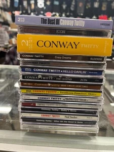 CONWAY TWITTY CD LOT 15 CD'S SOME RARE MOST OUT OF PRINT!! - Bild 1 von 3