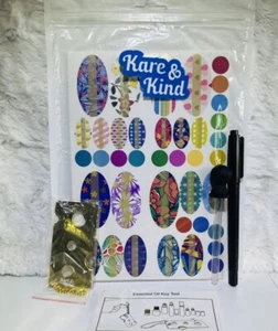 Essential Oil Bottle Label Stickers Tool Key Pen Glass Dropper 20pcs - Picture 1 of 15