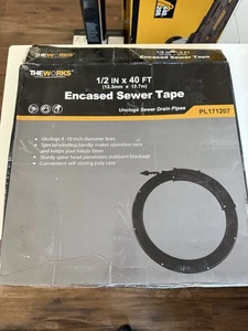 THEWORKS 1/2 in. x 40 ft. Encased Sewer Rod - Picture 1 of 4