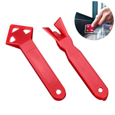 2Pcs Sealant Remover Tool Kit Scraper Caulking Mould Practical Floor Cleaner - Image 1 of 4