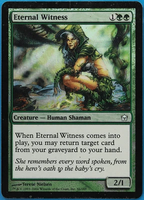 Eternal Witness FOIL Fifth Dawn HEAVILY PLD Uncommon CARD (498701) ABUGames - Image 1 of 2