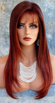 ROBIN | PELUCA NORIKO RENÉ DE PARÍS *ROSA BURGANDY * SLINKY SEXY CALIENTE 537 Foto 1 de 4