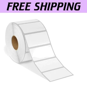 Set Multi-Roll: Etichette Termiche Dirette 2" x 1" per Avvolgibile e Zebra - Cristallo Trasparente - Foto 1 di 9
