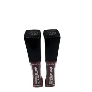 L'Oreal Paris Infallible Pro Gloss Plump Lip Gloss #809 True Berry - Picture 1 of 5