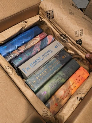 Harry Potter ImComplete HC Set Books 1-5(2)-7 1st American Edition J.K. Rowling - Image 1 of 4