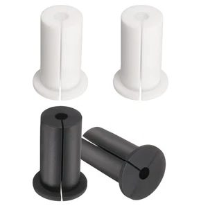 Kit de routage de câble à œillet mural 4 pièces 1" pour trou de 8 mm blanc noir - Photo 1/7