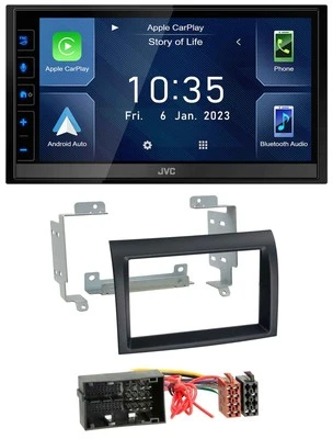 JVC DAB Bluetooth MP3 USB 2DIN Autoradio für Citroen Jumper Fiat Ducato Peugeot - Bild 1 von 4