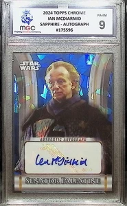 Senator Palapatine Ian Mcdiarmid Auto 2024 Topps Star Wars Sapphire MGC 9 - Bild 1 von 3