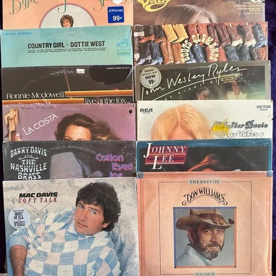 12x Sealed Lot COUNTRY Mac Davis Skeeter Don Williams Dottie West Spears 12LP - Image 1 of 4