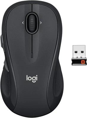 Logitech M510 Wireless Mouse, Mouse for Laptop and PC with USB Unifying Receiver - Image 1 of 4